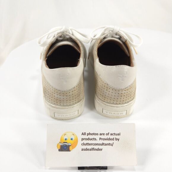 H.S. Trask Casual Lace Up Walking Sneaker Shoe Womens Size 6.5 1828 White - Picture 3 of 9